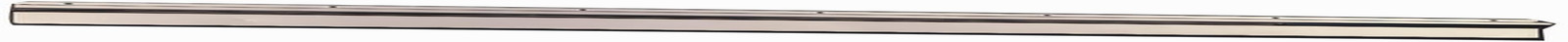 TR48 Stainless Steel Slide Ticket Rack, 48-Inch