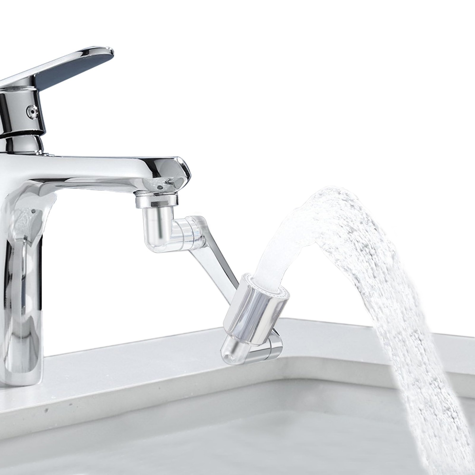 1080° Swivel Faucet Extender, 2 Sprayer Modes, Universal 360° Swivel Multifun...
