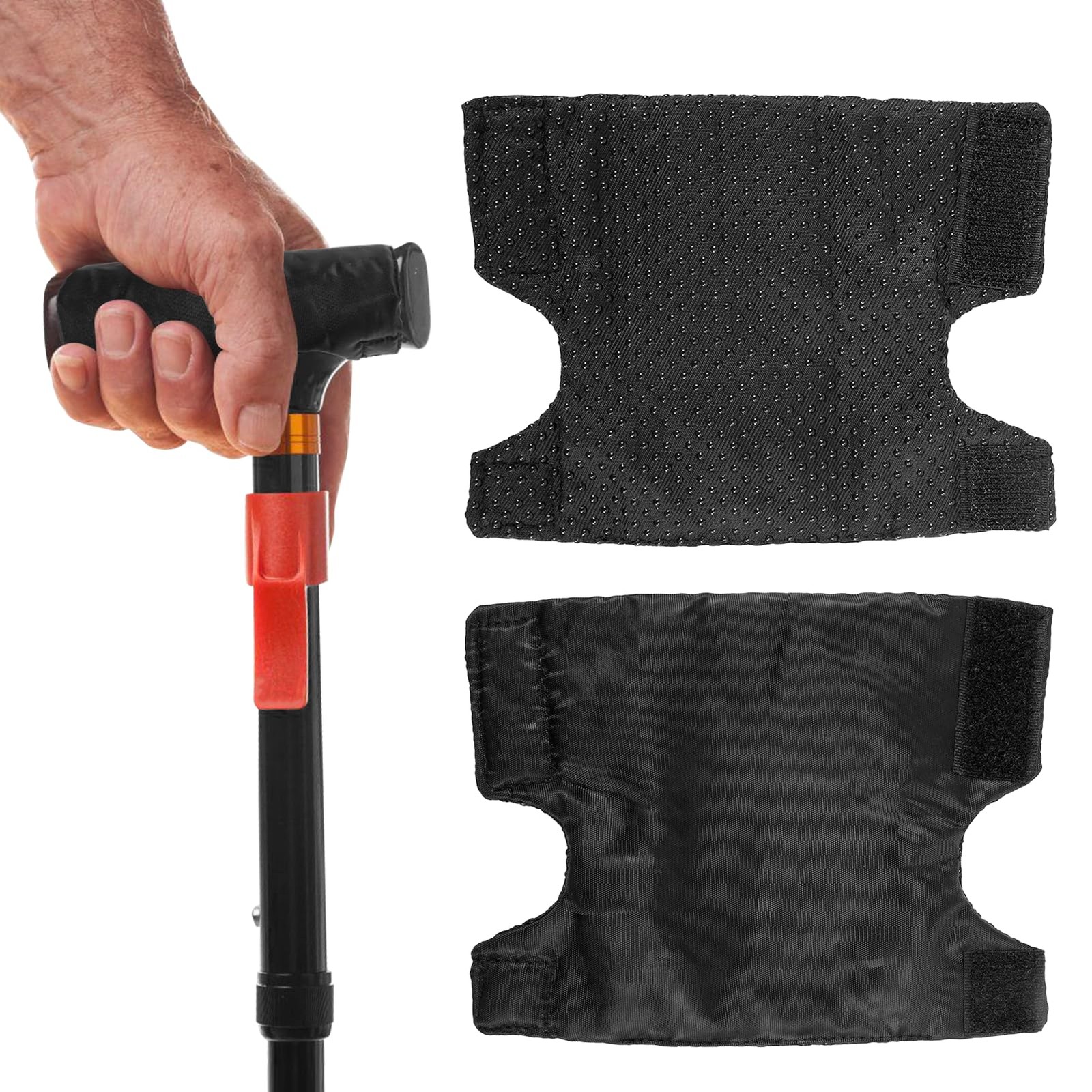 Cane Handle Cover - Cushion Grip, Hand Pain Relief for Seniors, Soft & Non-Sl...
