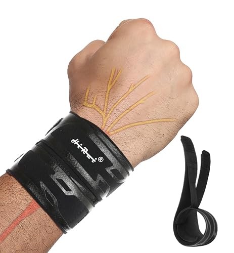 Wrist Brace Wrist Wrap for TFCC Tears, Ultra-thin Compression Black, 1 Pack
