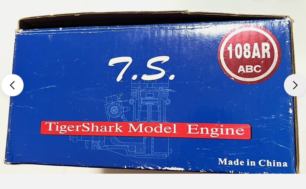 TSI Tiger Shark Model Engine 108AR ABC - New in Box