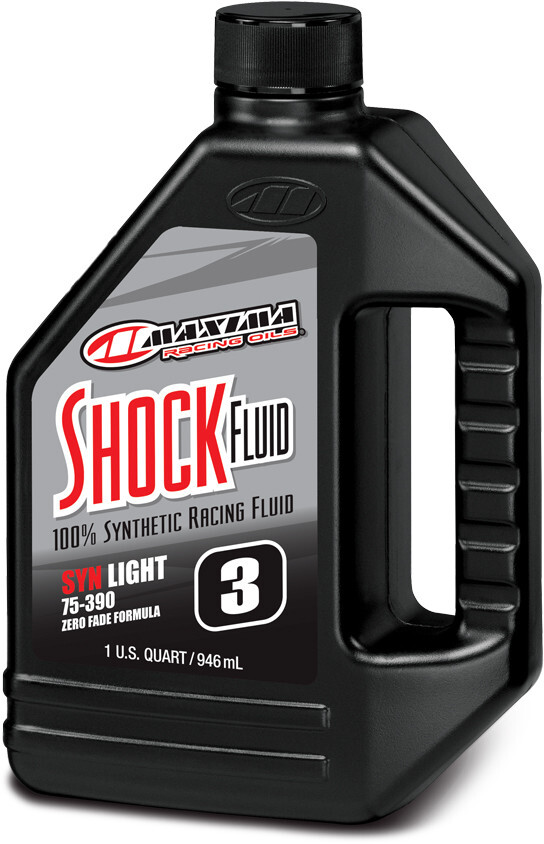 MAXIMA 3WT Light Full Synthetic Front/Rear Suspension Racing Shock Oil Fluid 1L