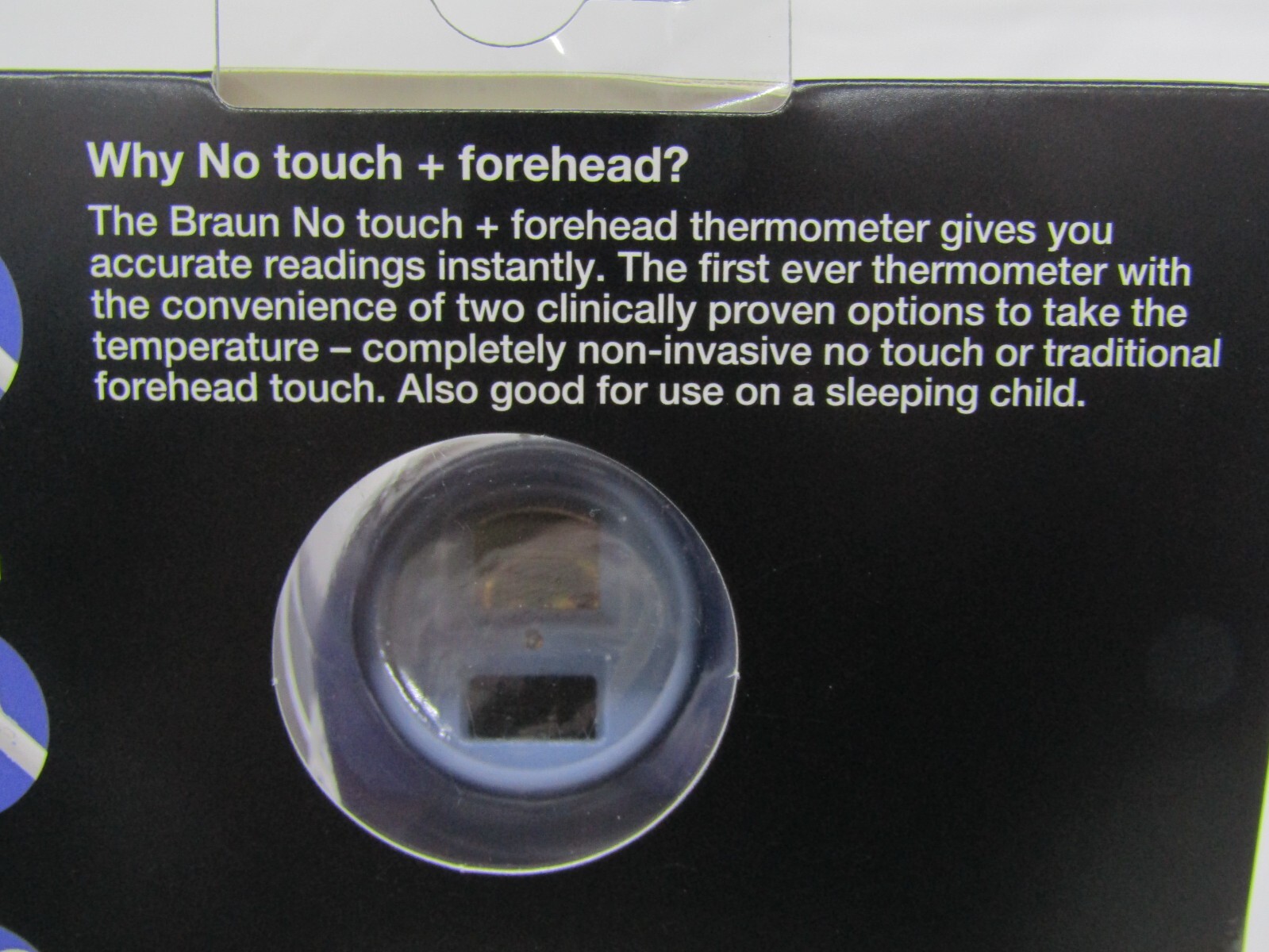Braun No Touch Forehead Thermometer Color Coded Temp NTF3000CN - SEALED