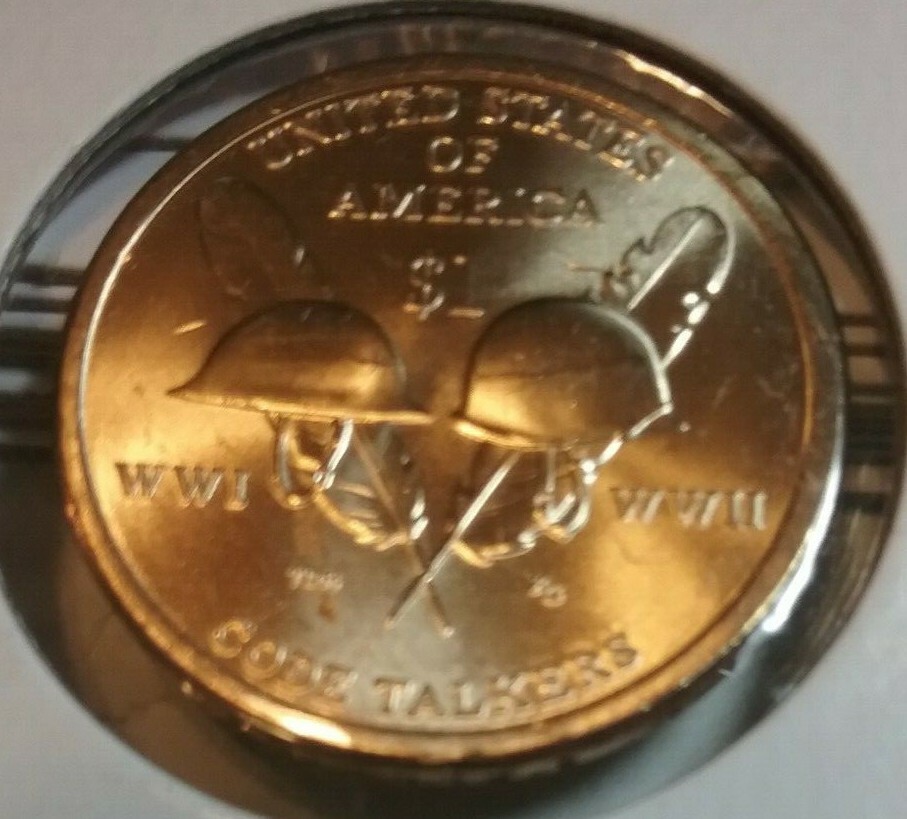 2016 Native American Sacagawea Code Talkers P&D Dollar - BU - Uncirculated