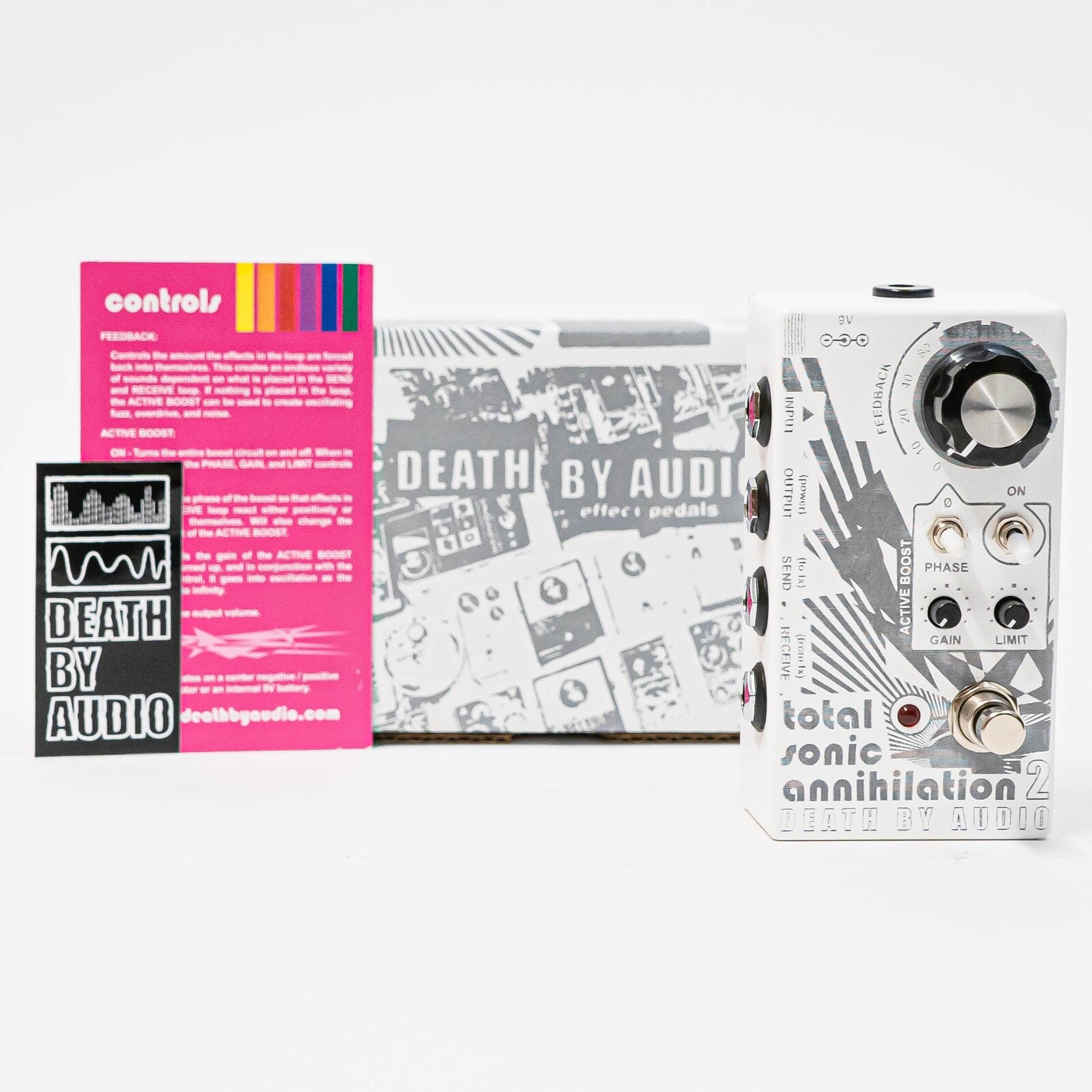 Death By Audio Total Sonic Annihilation 2 - Feedback Looper Effect Pedal - New