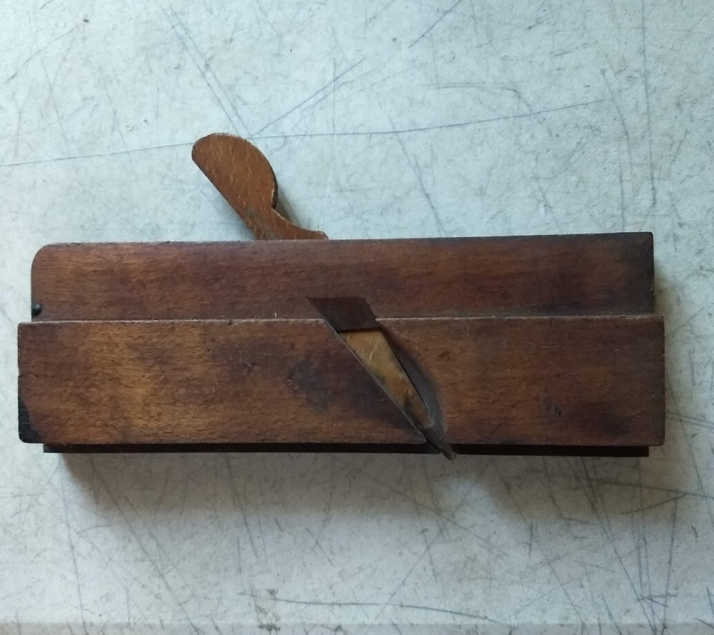 Moulding Wood Block Plane Scraper Antique no blade