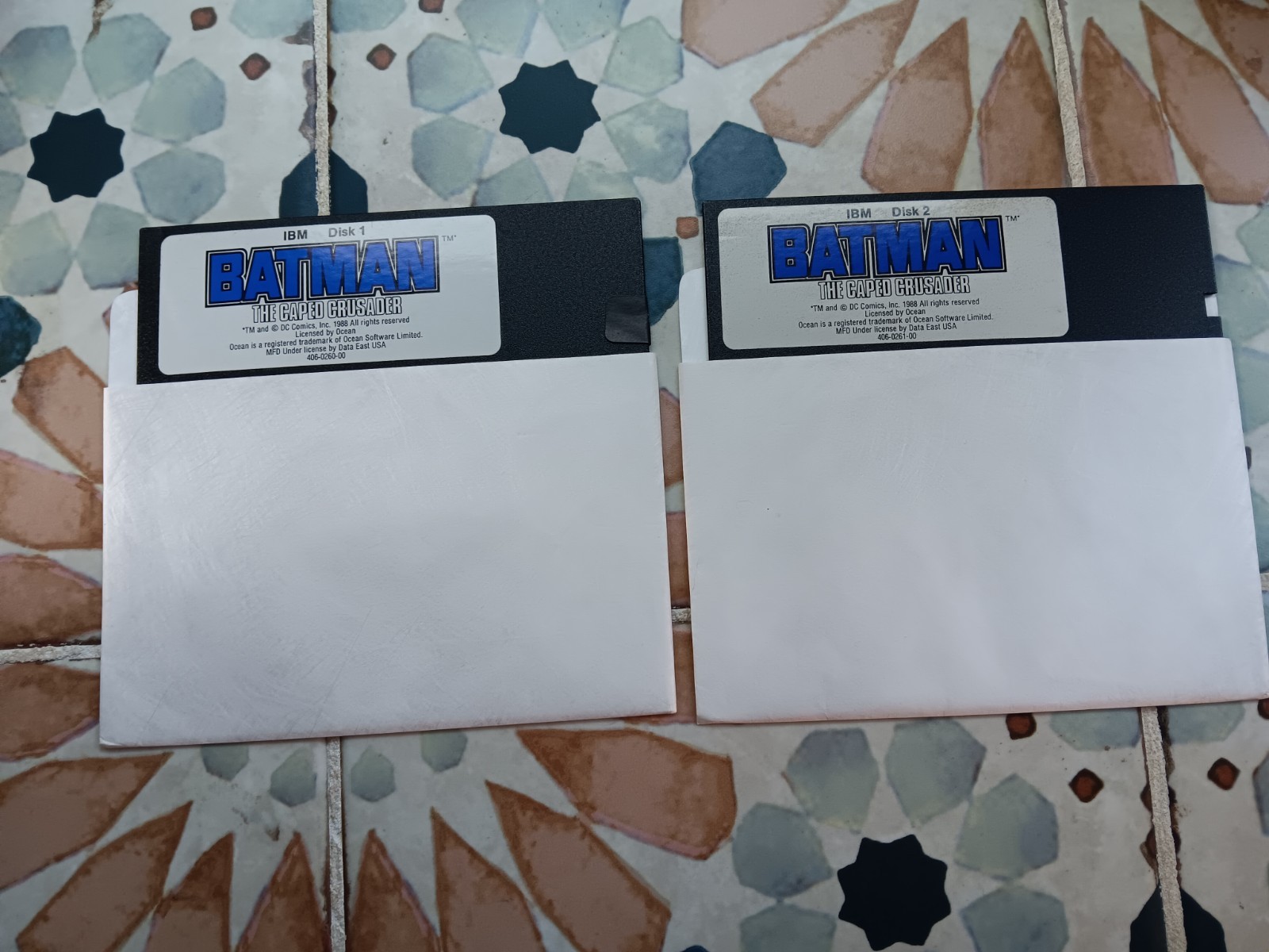 IBM Batman The Caped Crusader Computer Software Disks Only UNTESTED
