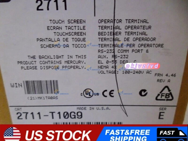 Brand New unopened A-B 2711-T10G9 Best Quality PanelView Fast ship US