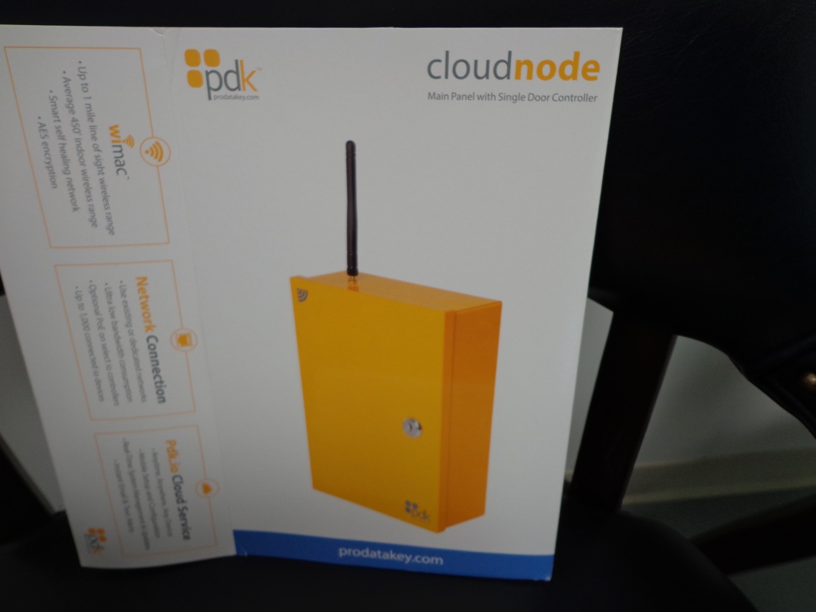 Cloud Node Main Panel with Single Door Controller - 2 Keypad Readers
