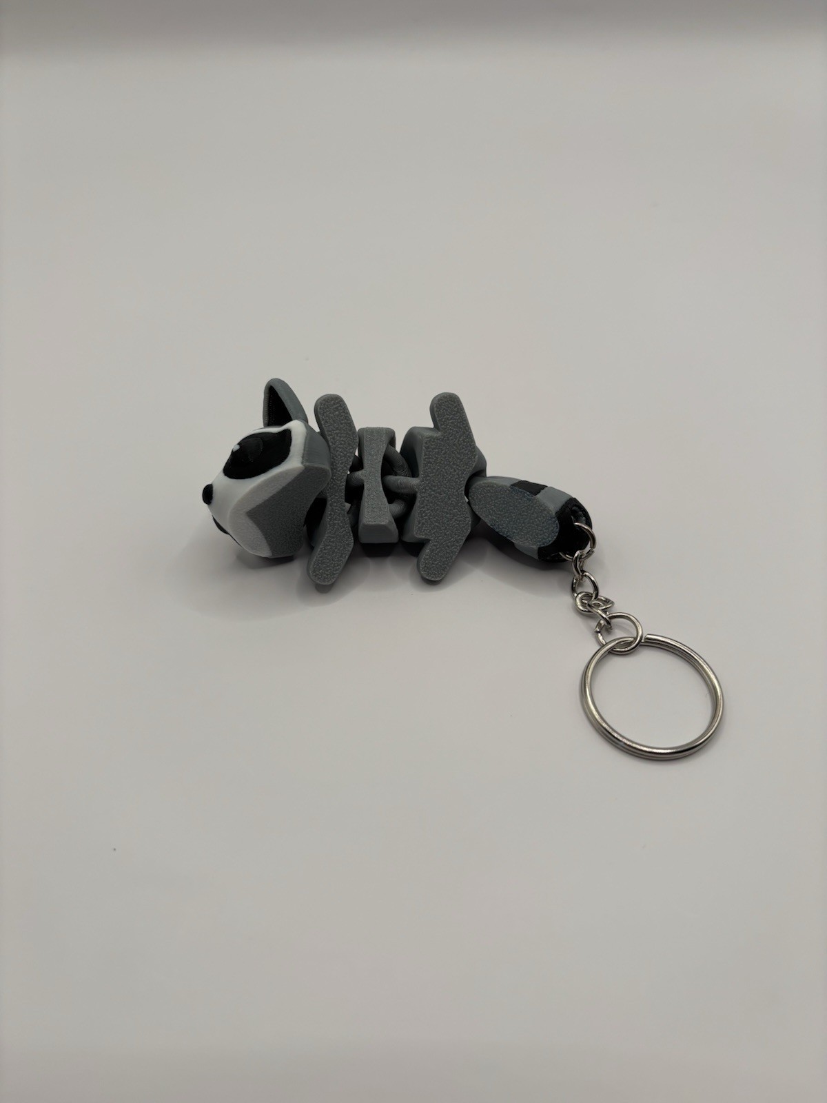 Racoon Fidget Keychain