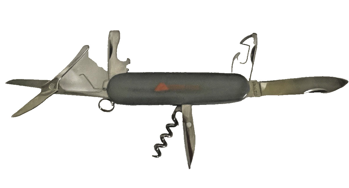 Ozark Trail Compact Outdoor 8-in-1 Multi-Tool Pocket Knife