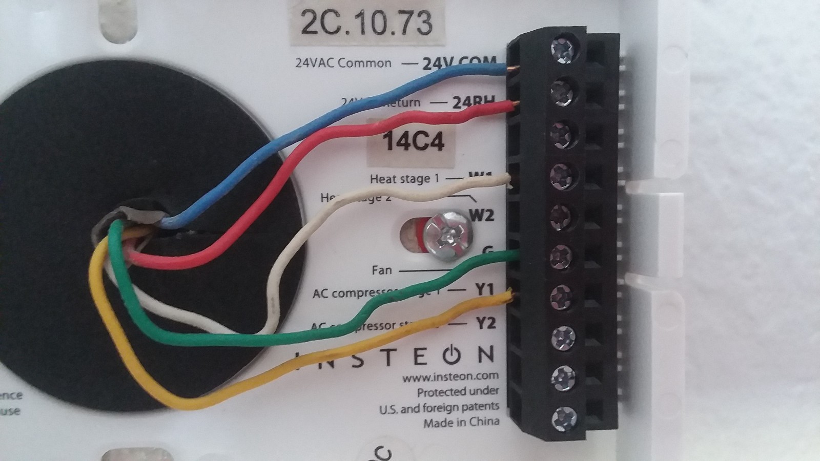 INSTEON Thermostat With Humidity Sensor #2441TH