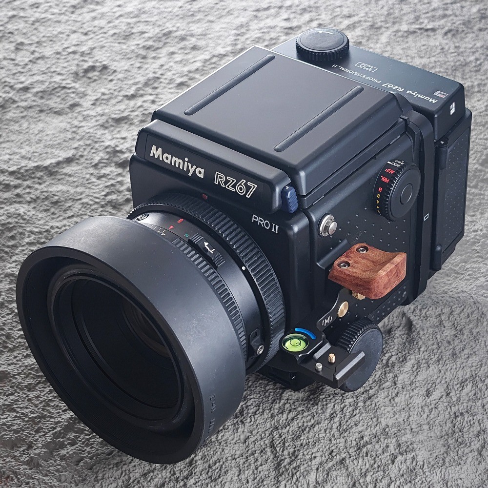 Wood Camera Hand Grip Wooden Handle Accessory for Mamiya RZ67 RB67