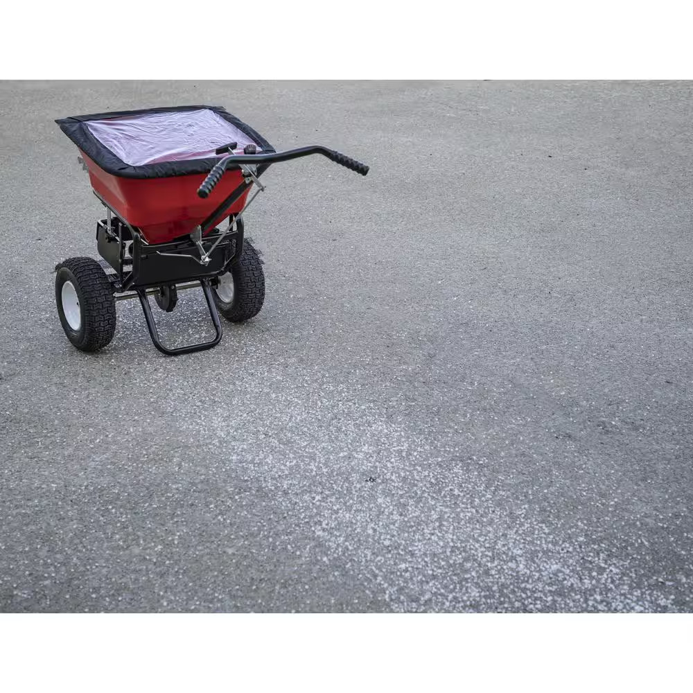 100 Lbs. Capacity Grounds Keeper All-Seasons Walk behind Broadcast Spreader for