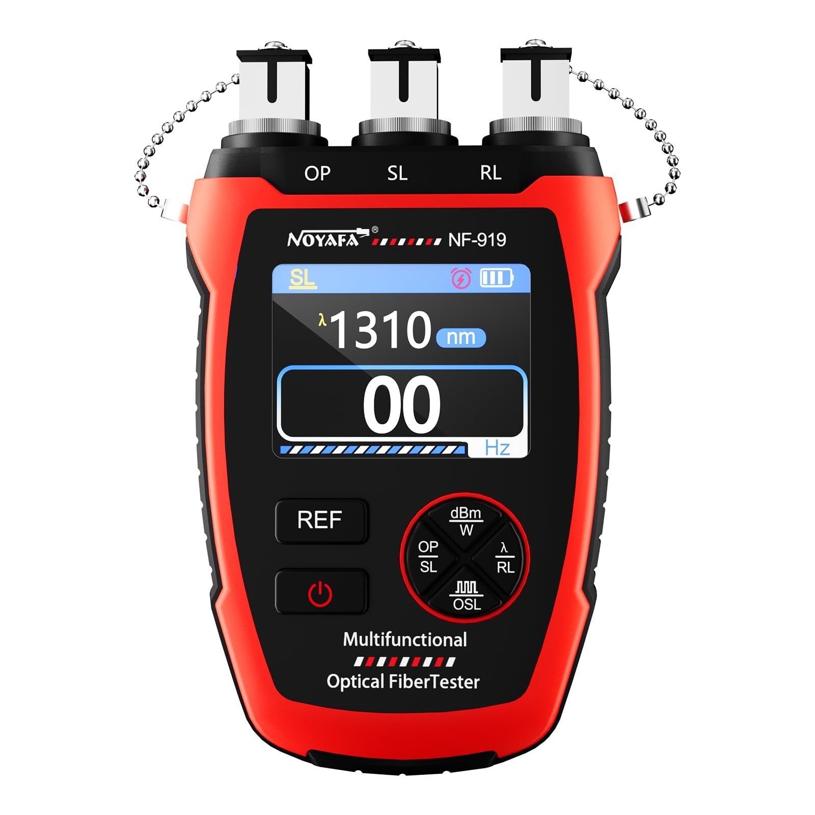 3 in 1 Fiber Optic Tester Portable LCD Optical Power Meter Light Source FC/SC/ST