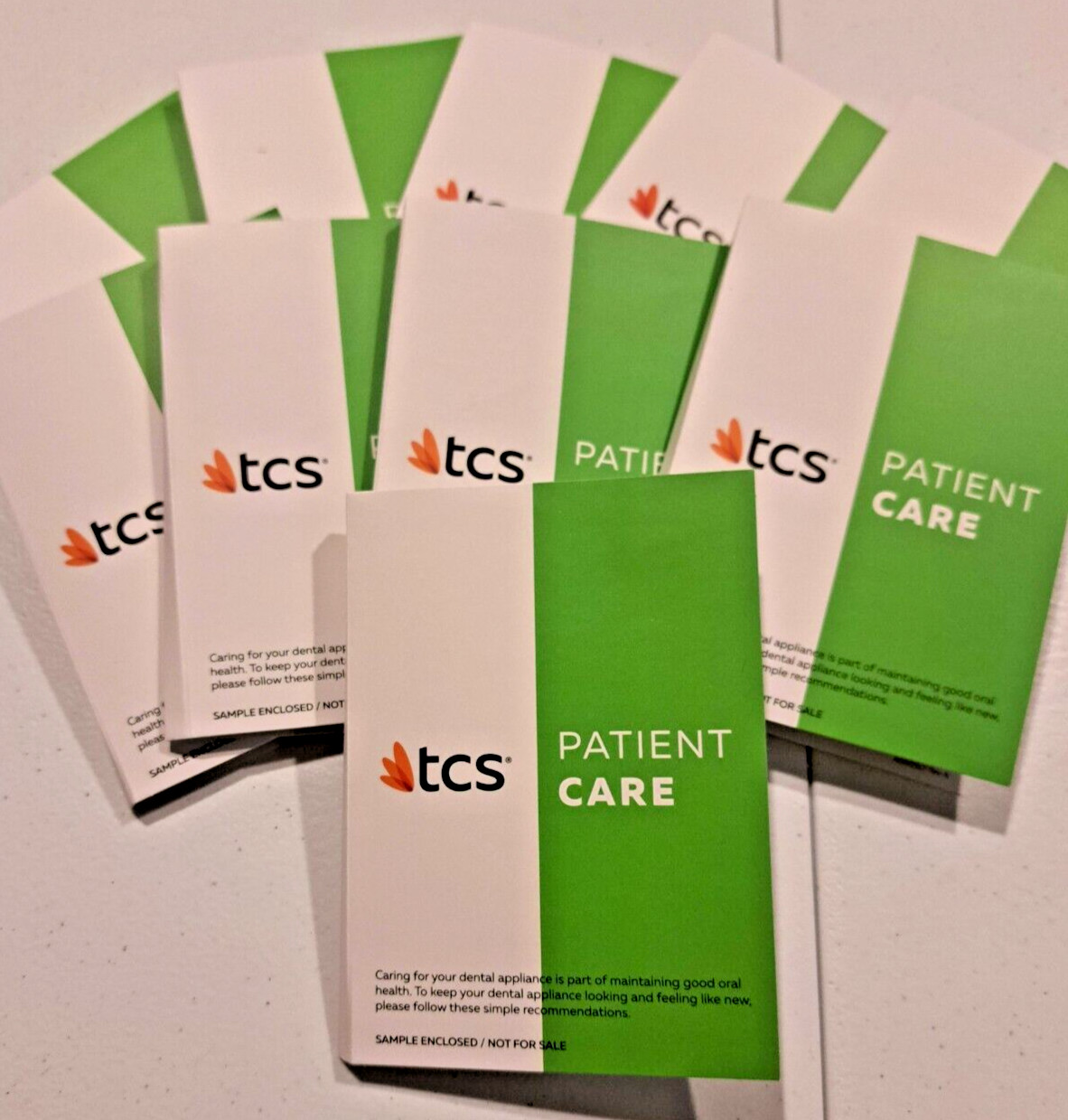 50 packets - TCS Fresh Concentrated Dental Appliance Cleaner 1 year supply
