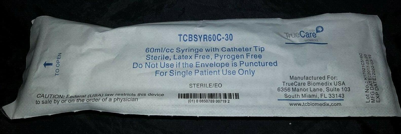 60ml/2oz Measuring Syringe Long Catheter Tip 1 ML Increments Nutrient Watering