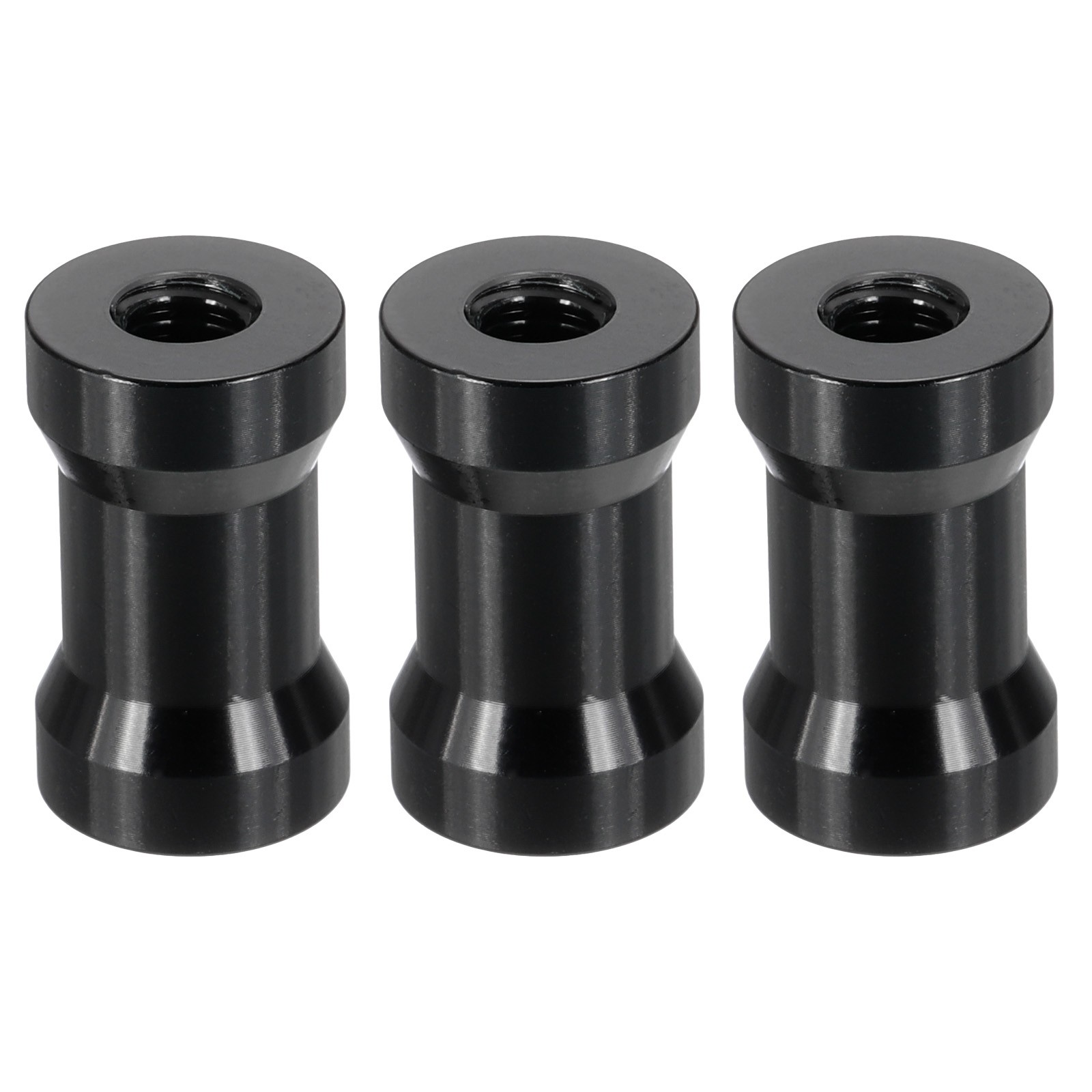 3pcs 1/4" to 3/8" Female to Female Camera Spigot Screw Converter Tripod Adapter