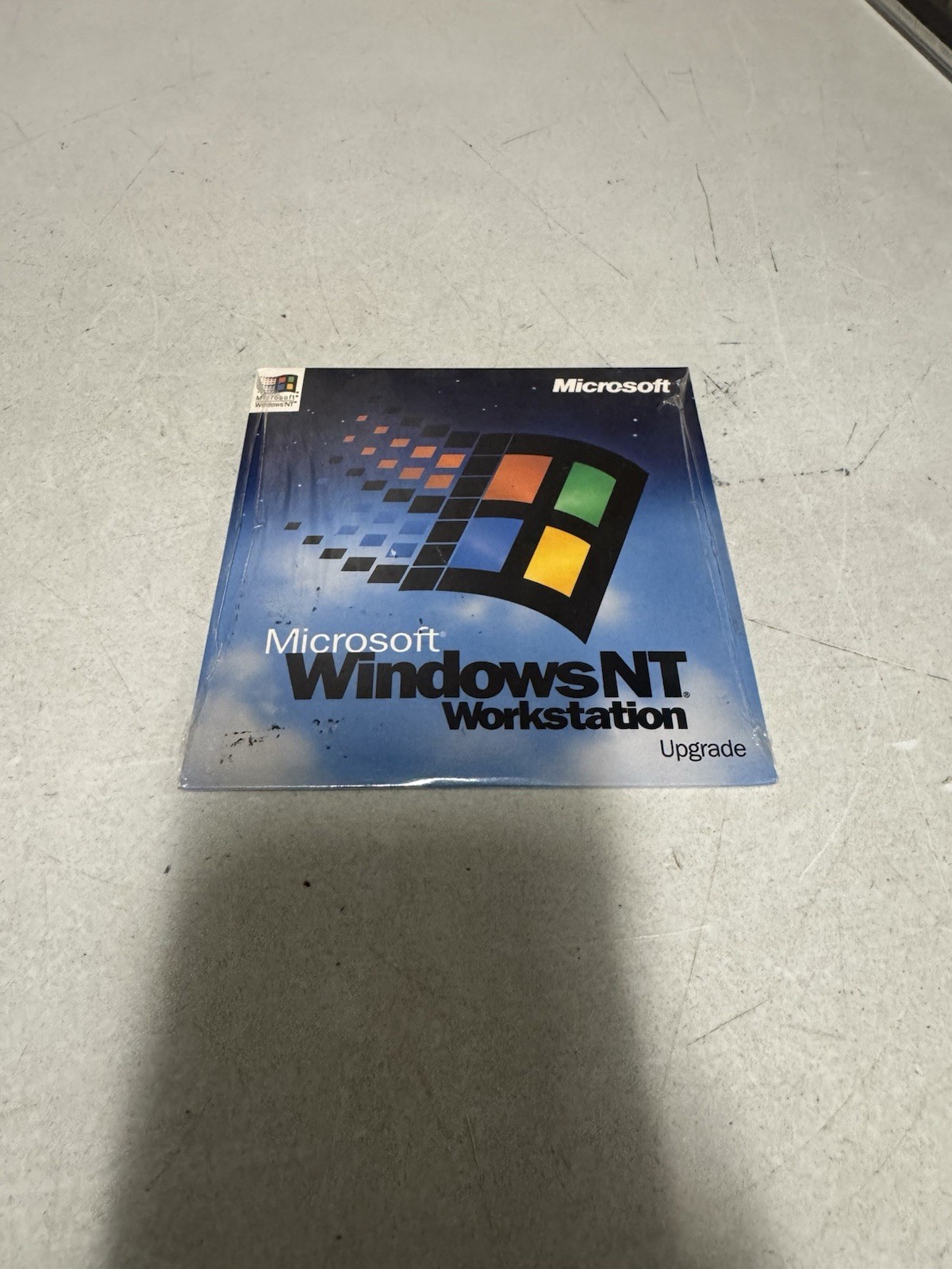 Microsoft Windows NT Workstation Upgrade Version 4.0 CD w/ Sleeve & Product Key