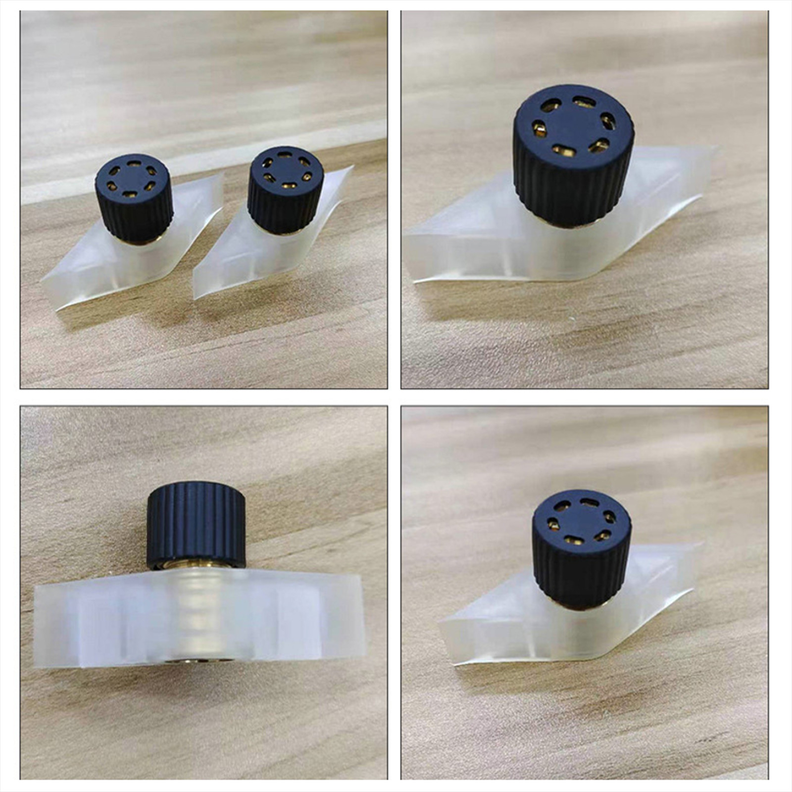 2 Pieces Copper Air Nozzle Durable for Automatic Inflatable Mattress Camping