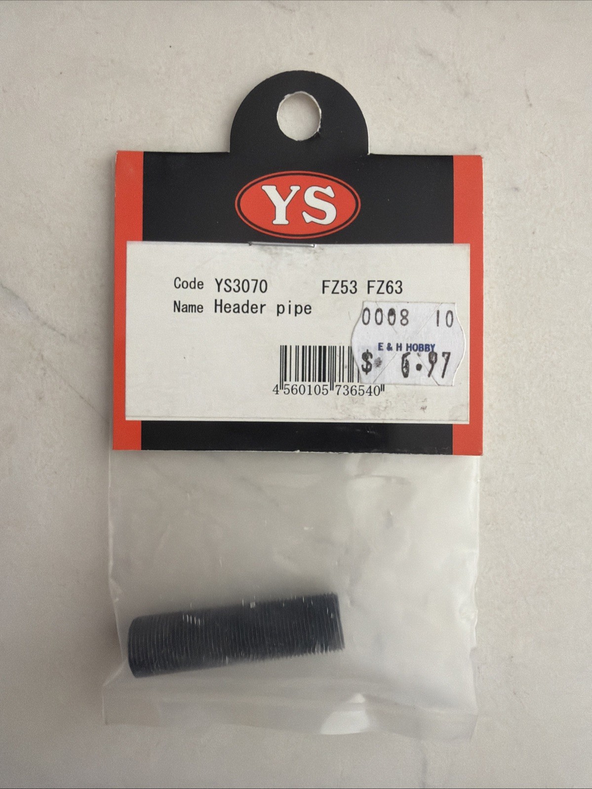 YS Header Pipe FZ53,FZ63 Part Number, YS3070