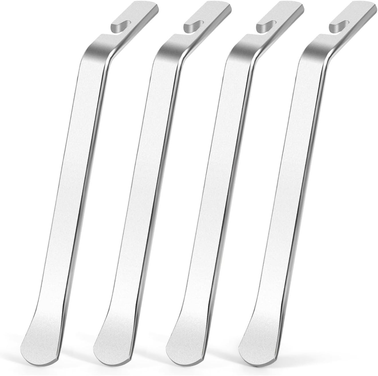 Minimalist Packaging 4pcs Stainless Steel Tire Pry Tools - Easy Storage Solution