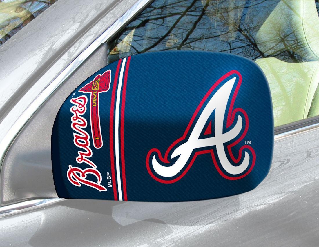 Atlanta Braves Mirror Cover - Small