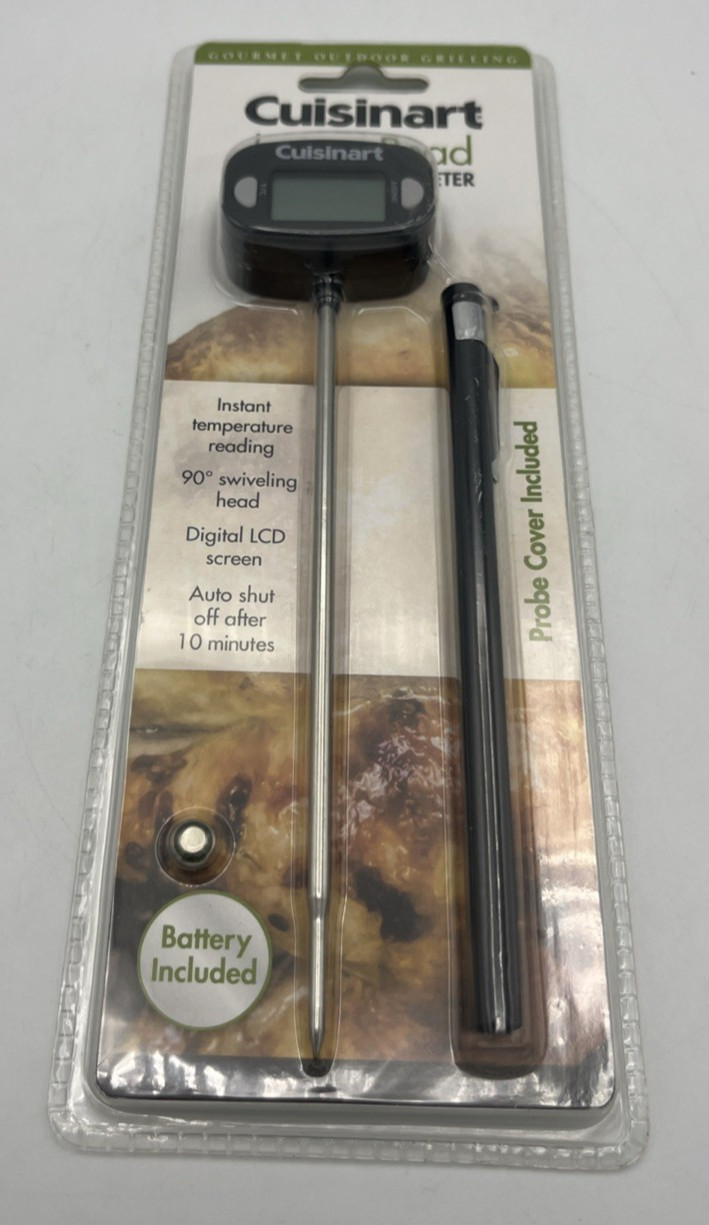 Cuisinart CSG-111 Instant Read Digital Thermometer Black
