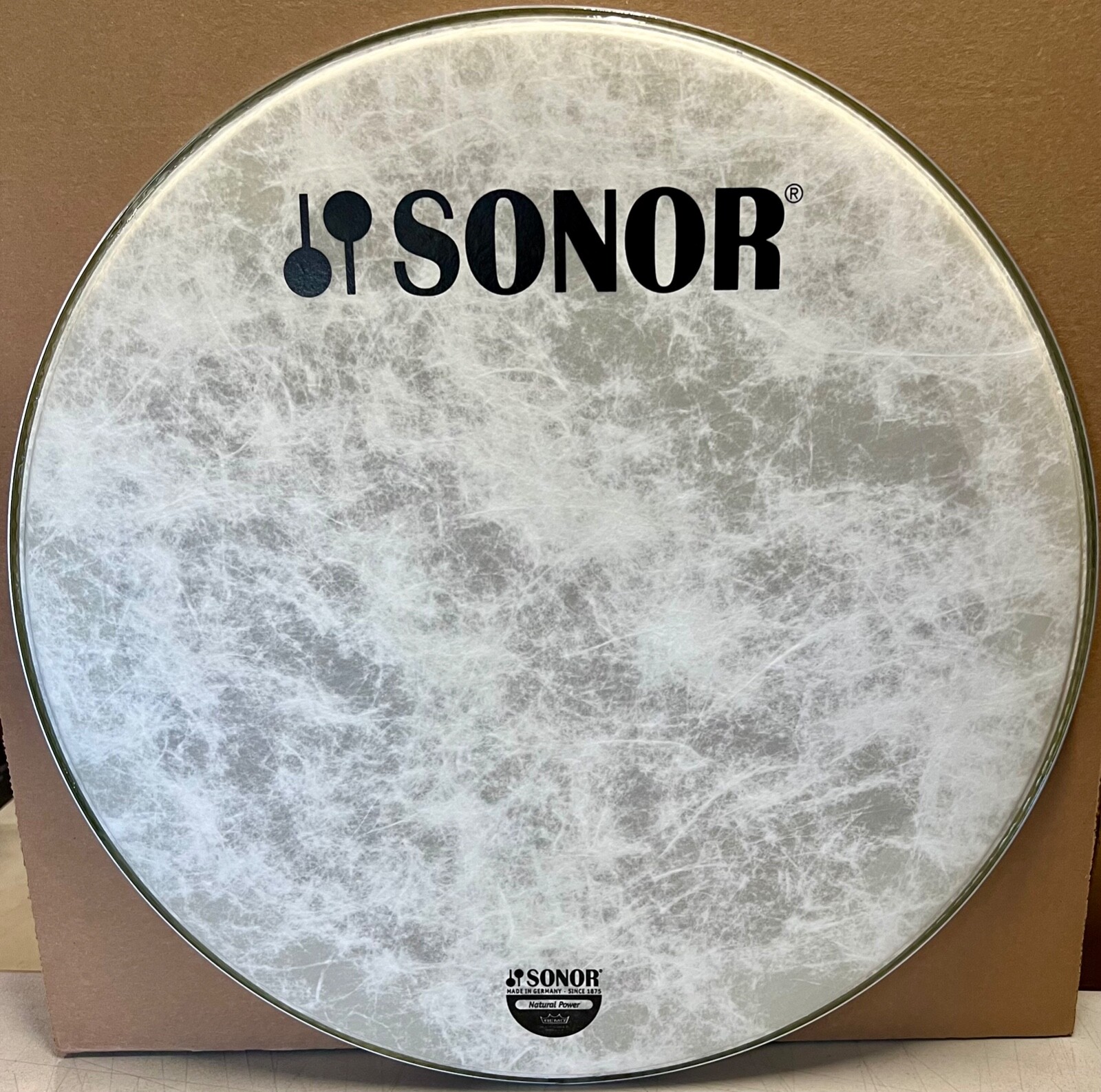 Sonor 24" Natural Power Series Bass Drum Head NP 24 B/L P3-1524-FA