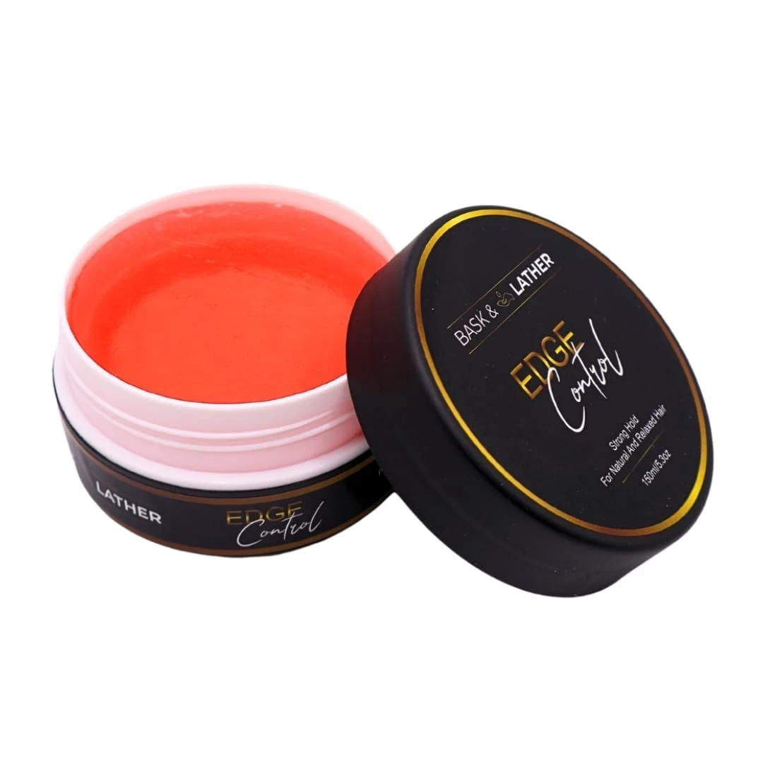 BASK & LATHER Strong Hold Edge Control Gel 5.3 Ounce (Pack of 1)