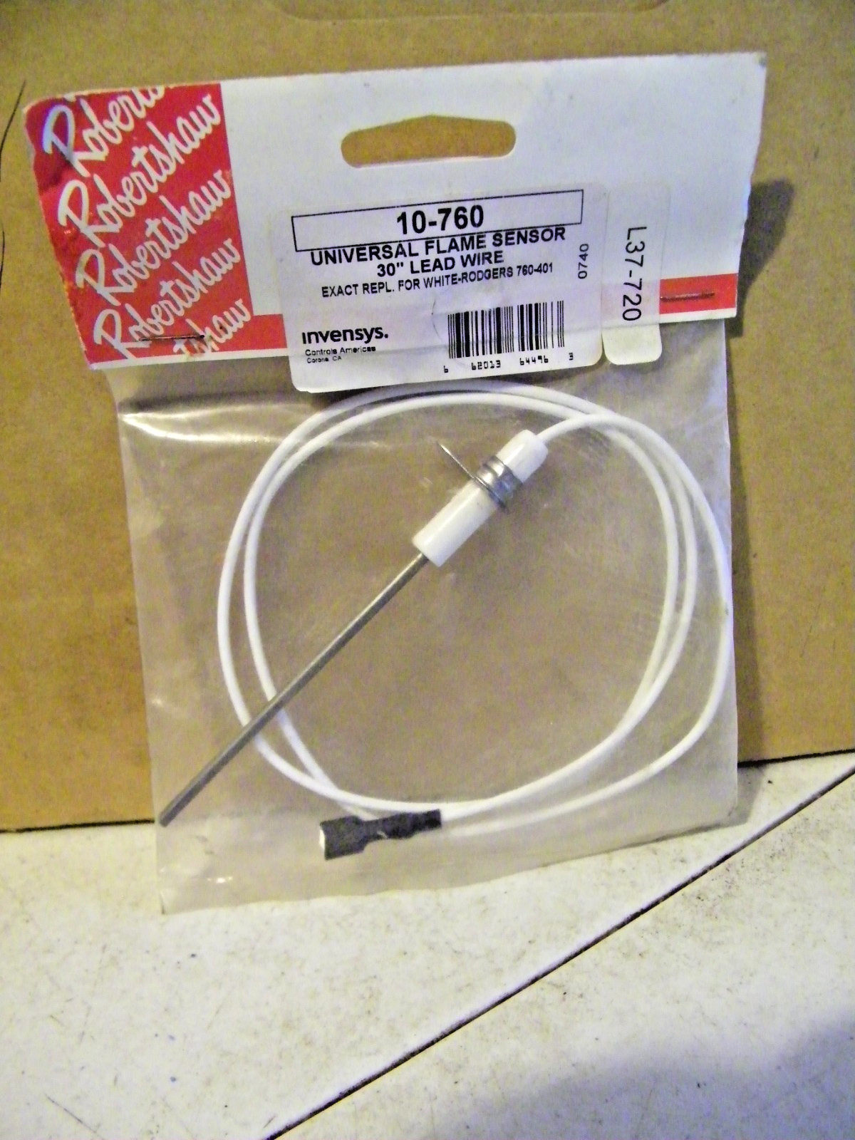 Robertshaw 10-760 Furnace Universal Flame Sensor