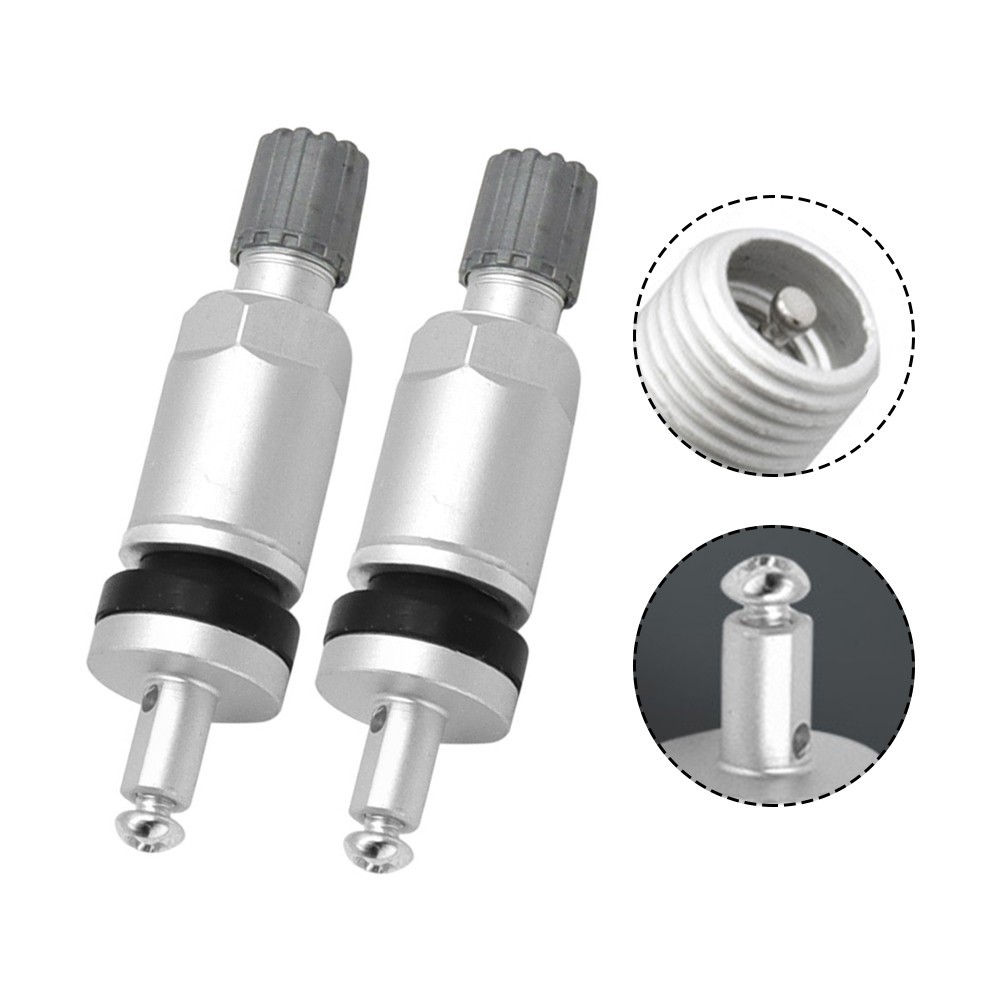 2pcs Tire Valves Tubeless Valve For Tyre Pressure Monitoring Sensor Valve Stem