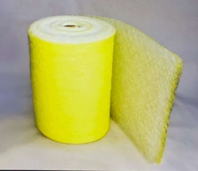 48" x 100' x 2.5" AFC  22 GRAM Paint Booth Spray Filter Roll Compliant Made USA