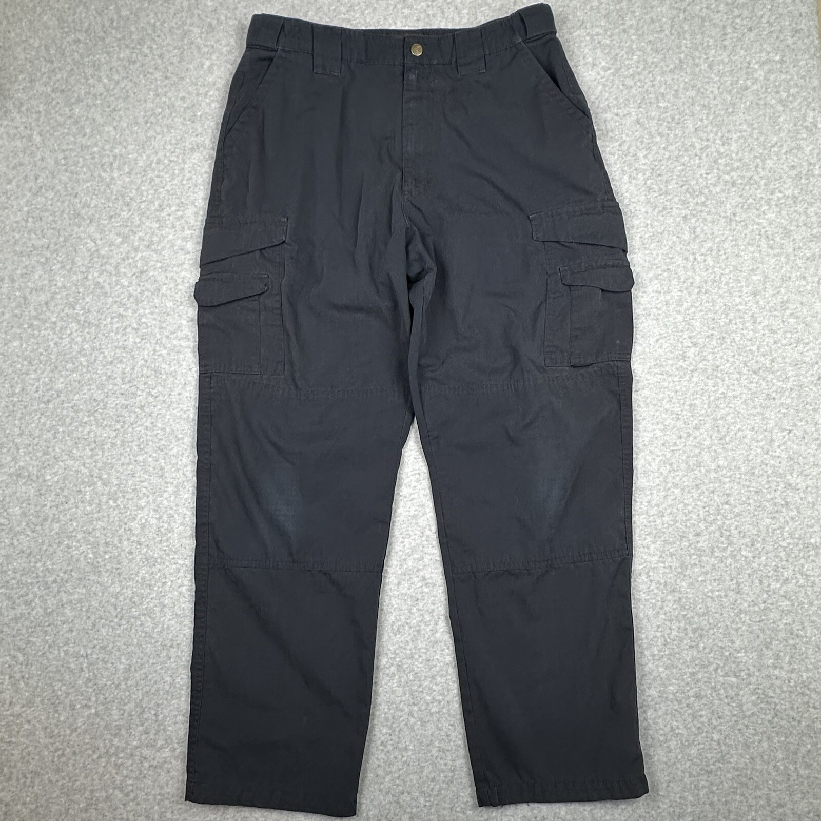 Tru Spec 24-7 Tactical Cargo Pants Mens 35x30 Navy Blue Ripstop Canvas Work