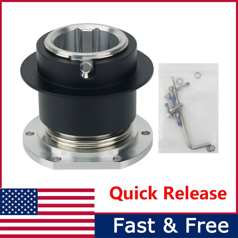 QR1 Wheel-side Racing Game Simulator Steering Wheel Metal Quick Release USA