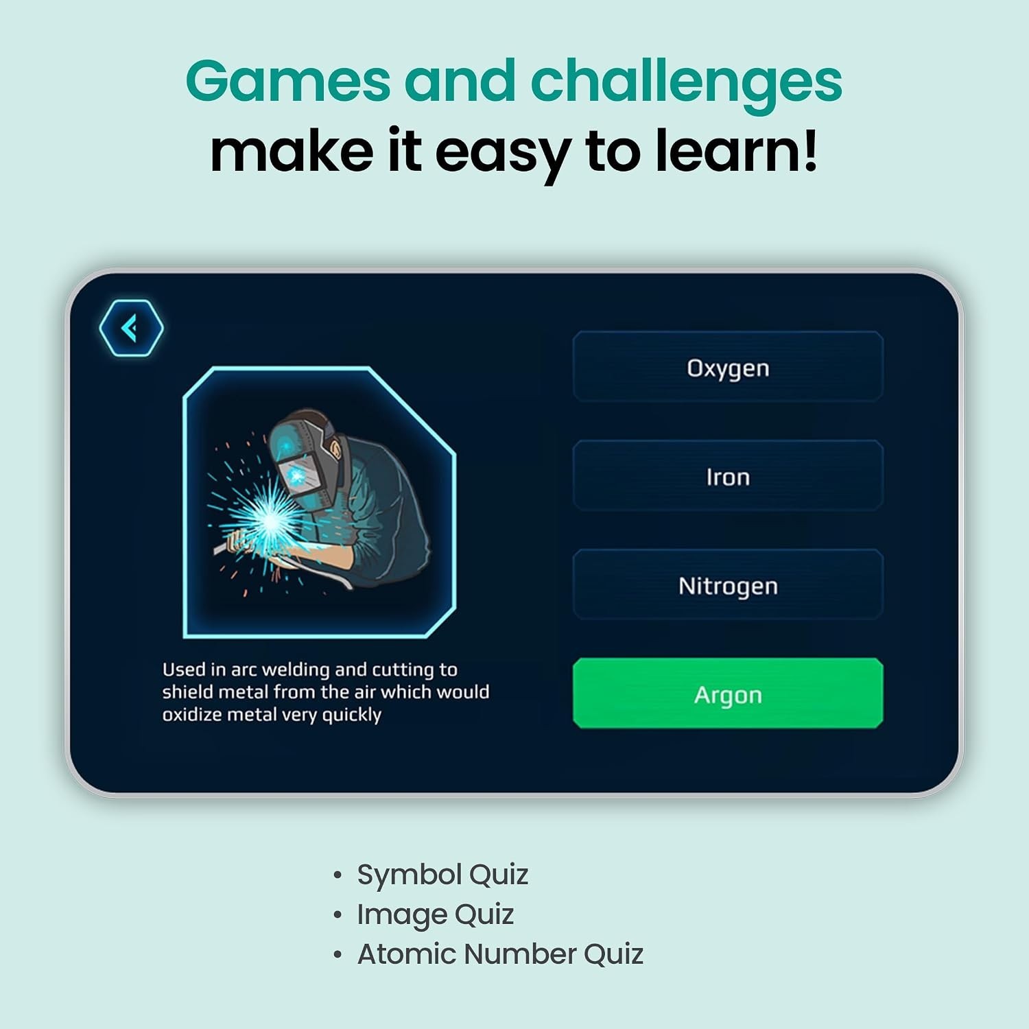 360ed Elements AR Flashcards & Learning App Chemistry Learning Kit