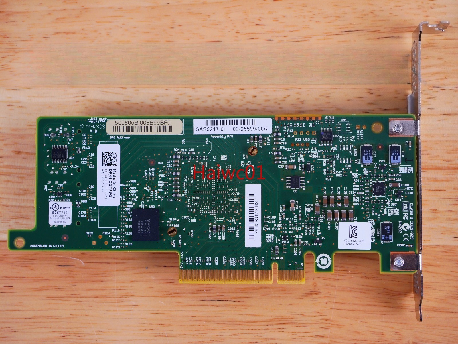 GTP9G LSI 9217-8i 6Gbps SAS PCIe 3.0 HBA P20 IT Mode ZFS TrueNAS UNRAID Used 💻