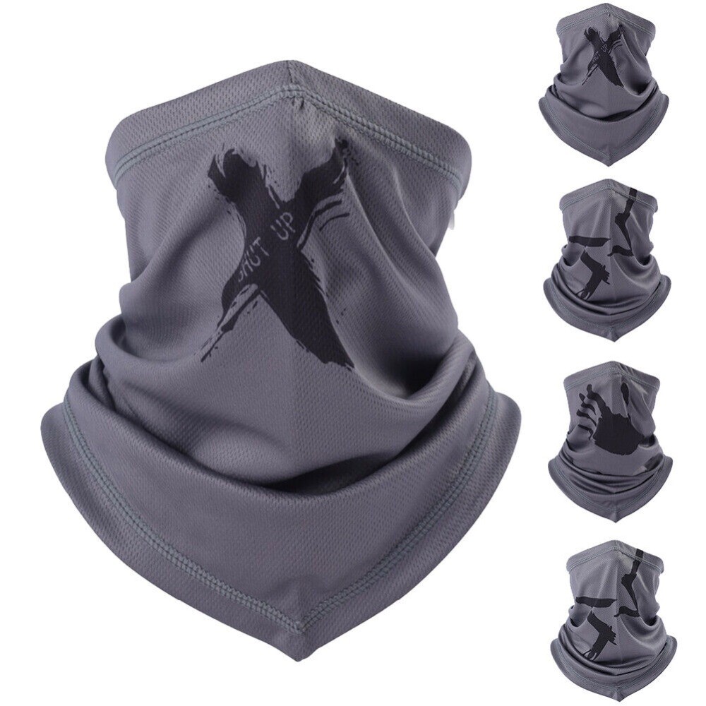 Unisex Lightweight Neck Gaiter Anti-UV Face Mask Scarf Breathable Balaclava US