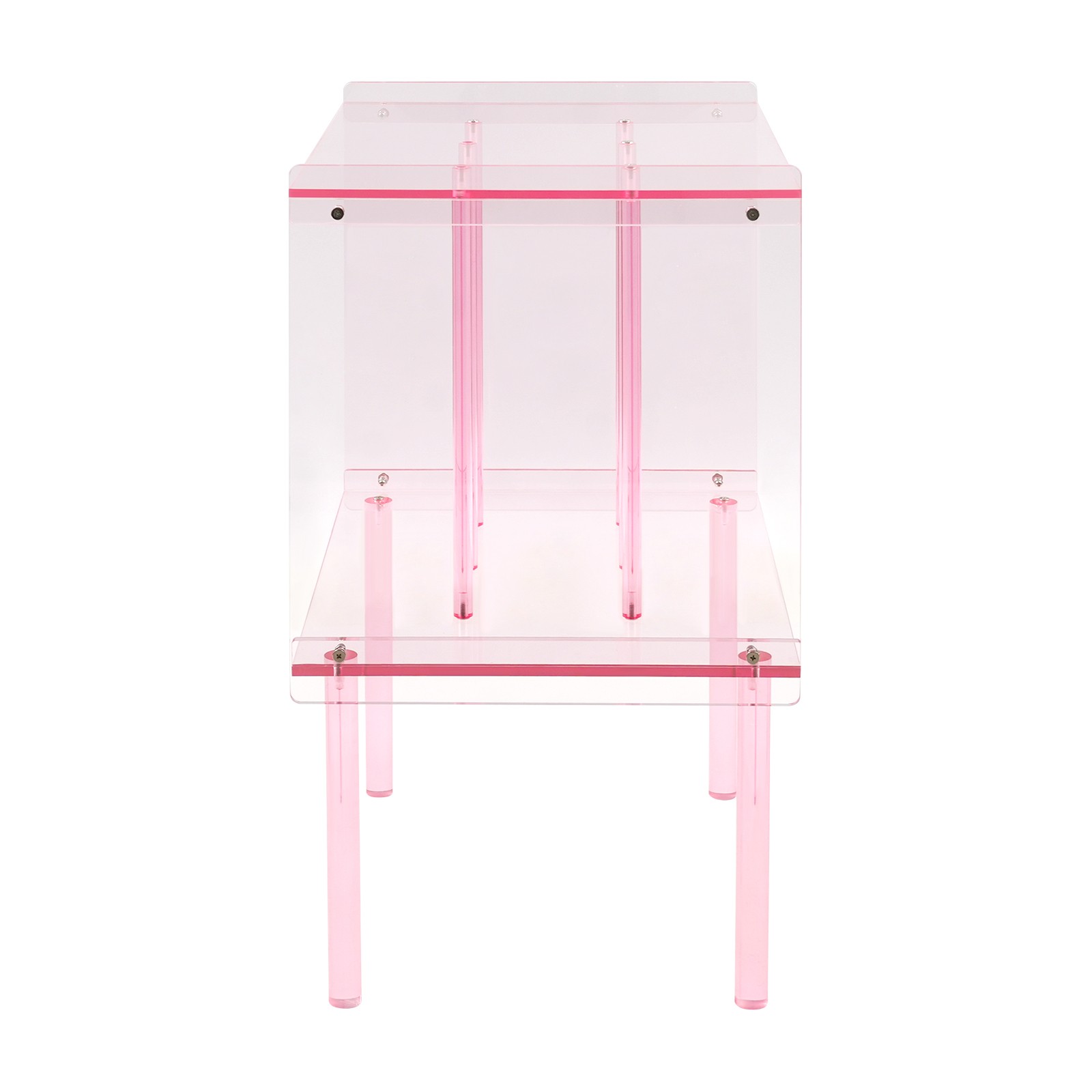 Acrylic Side Table Acrylic Record Player Stand Record Player Stand with Storage