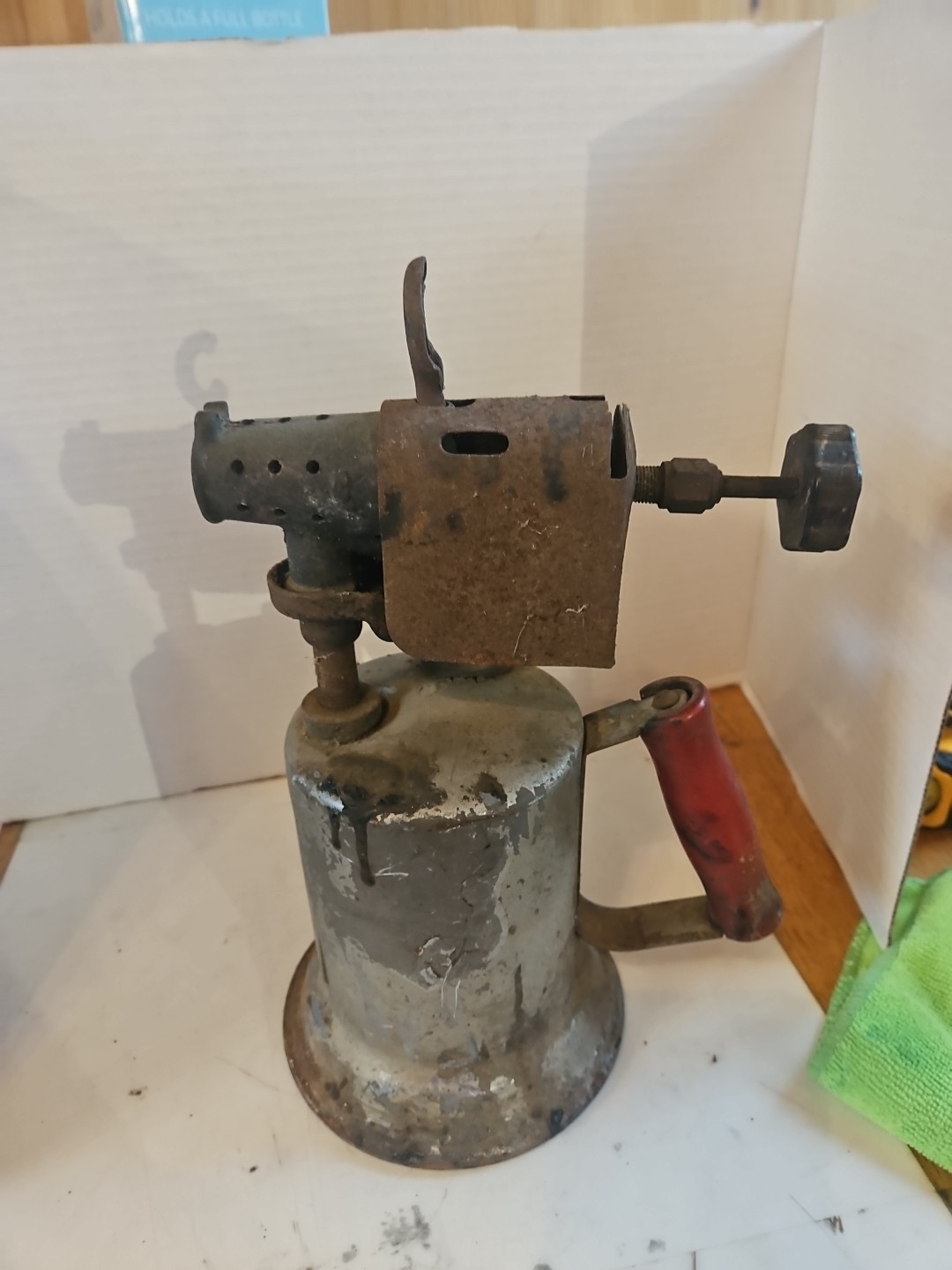 VINTAGE Brass Blow Torch Untested