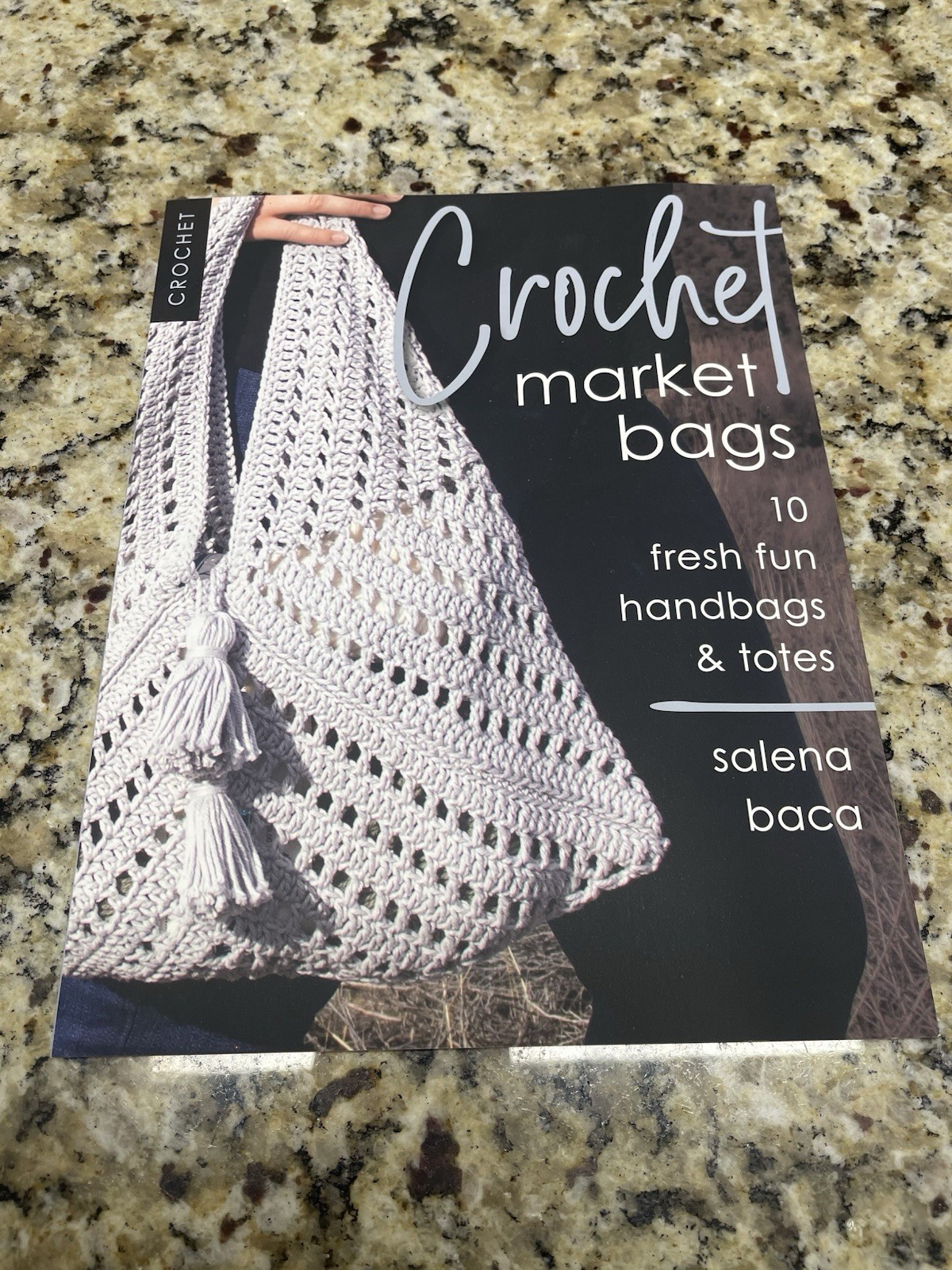 Stackpole Books Crochet Market Bags Pattern Book by Salena Baca Handbags
