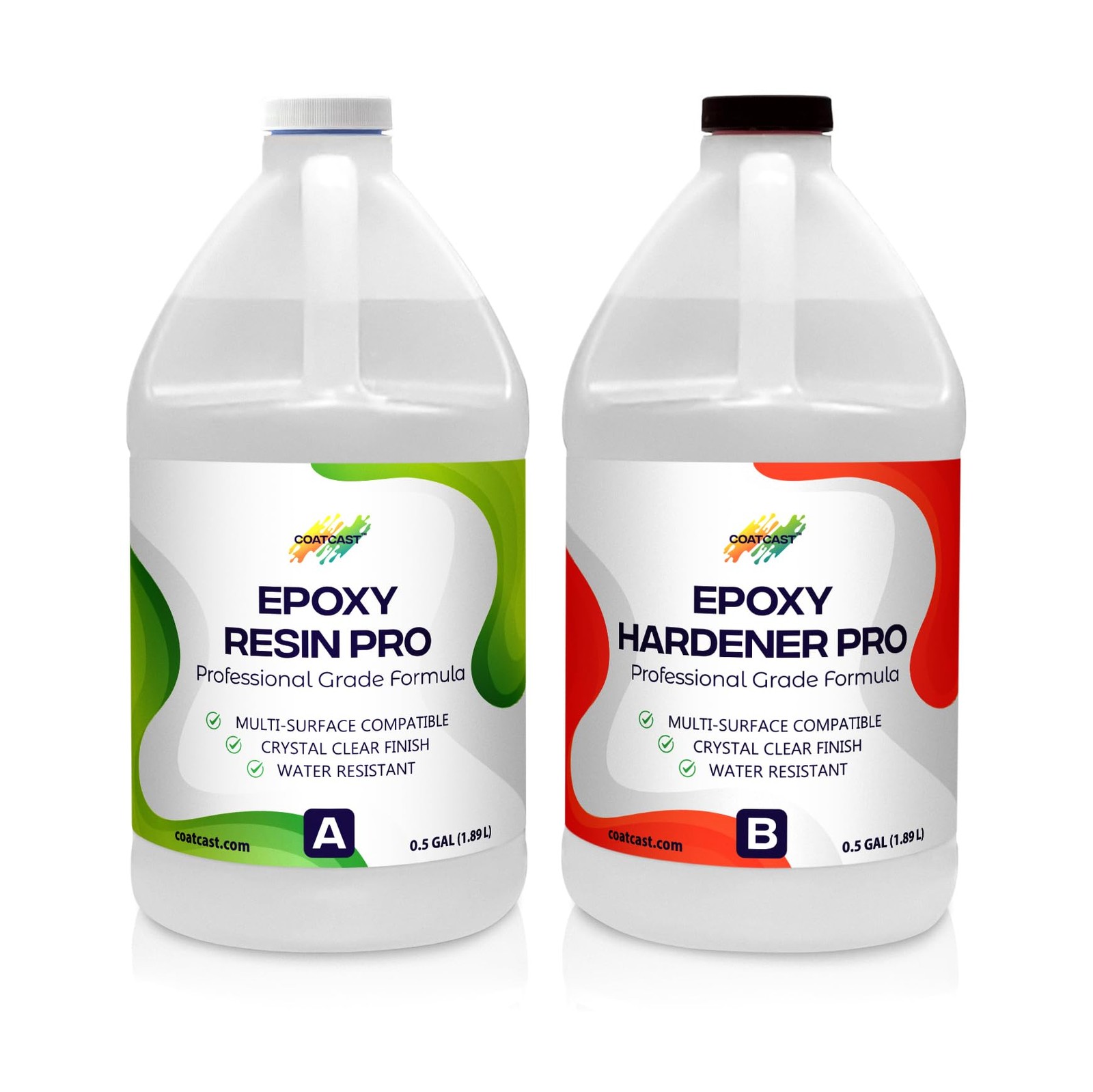 Epoxy Resin Kit 1 Gallon Clear High Gloss Coating