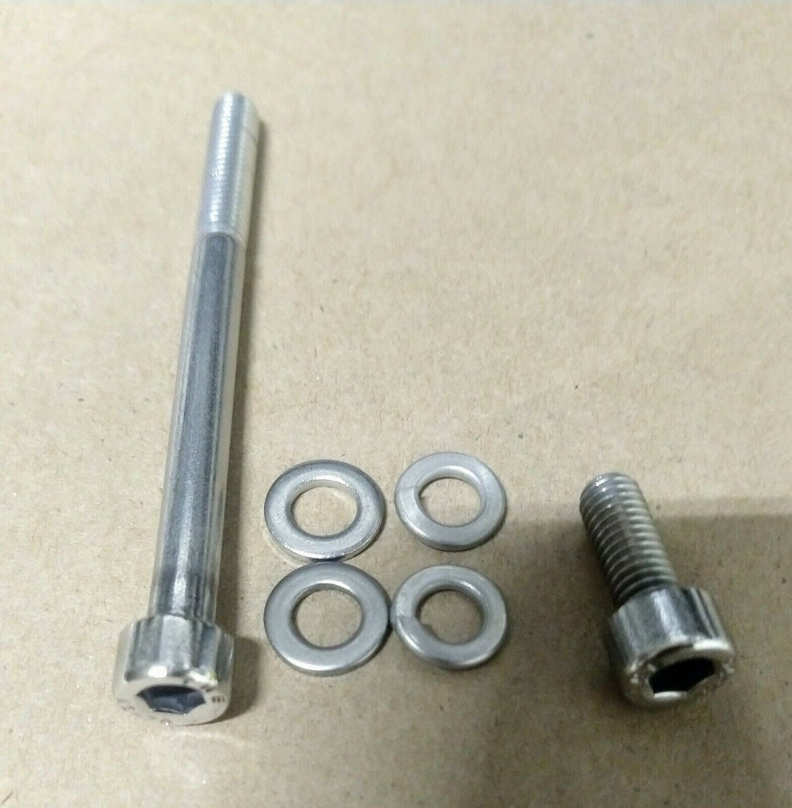 Honda CRF450 CRF250 450X 250X Oil Filter Cover Bolts Polished Stainless