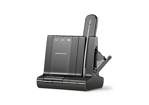 Plantronics SAVI W745 Dect Mo Convertible Wireless Headset For Desk ,PC & Mobile