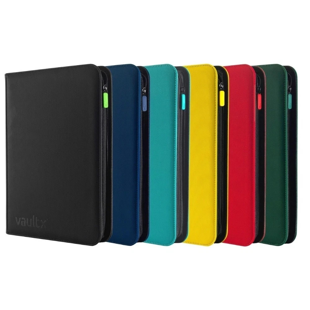 Vault X 9 Pocket Trading Card Zip Binder for 360 Cards Premium Exo-Tec TCG
