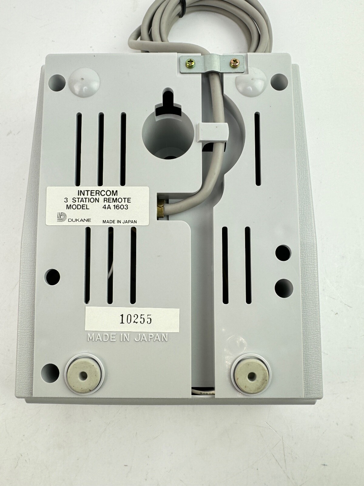 DUKANE Intercom 3 Station Remote Model 4A1603