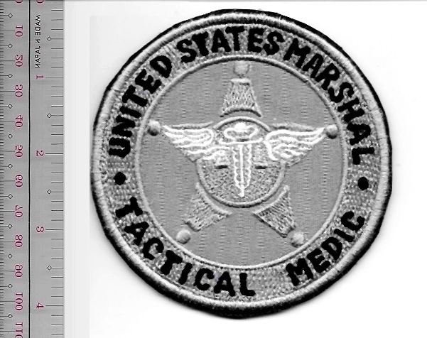 US Marshal Service USMS Tactical MEDIC EMS SWAT Deputy Service Vel NO TARIFF
