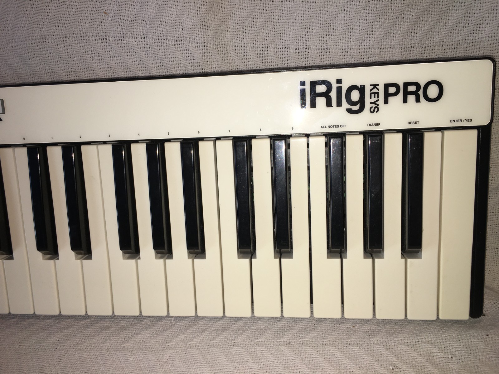 IK Multimedia iRig KEYS PRO 37 Keys Universal USB for MAC/PC/iOS MIDI Keyboard