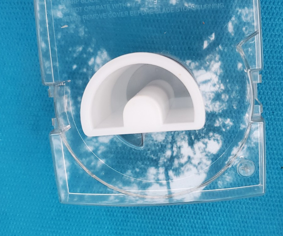 Cuisinart Juice Extractor JE-4 Replacement TRANSPARENT EXTRACTOR COVER & PUSHER