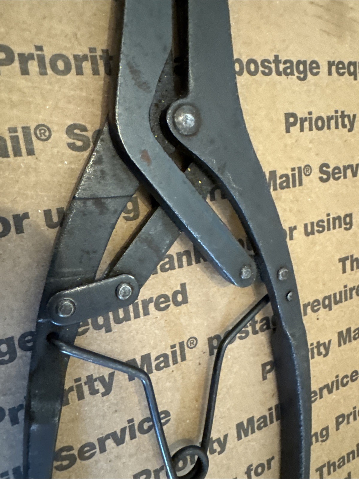 Snap-on SRP5A Spring Loaded Straight Tip Retaining Snap Ring Pliers